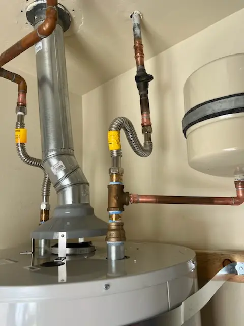 Water heater installation and plumbing repair in South Portland